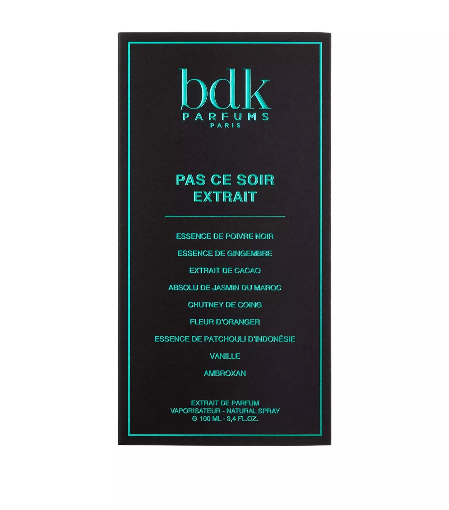 BDK Parfums Pas Ce Soir Extrait EXTRAIT 100ml